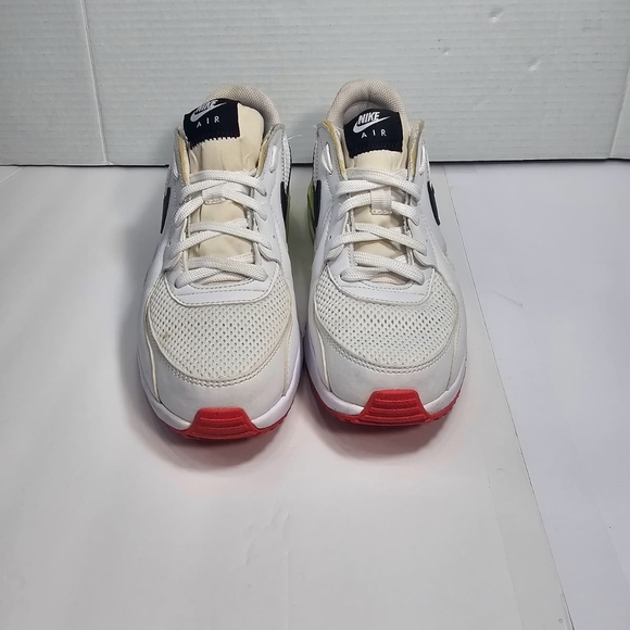 NIKE ARI MAX,White and Black Sneakers with Neon Accents - Picture 3 of 13